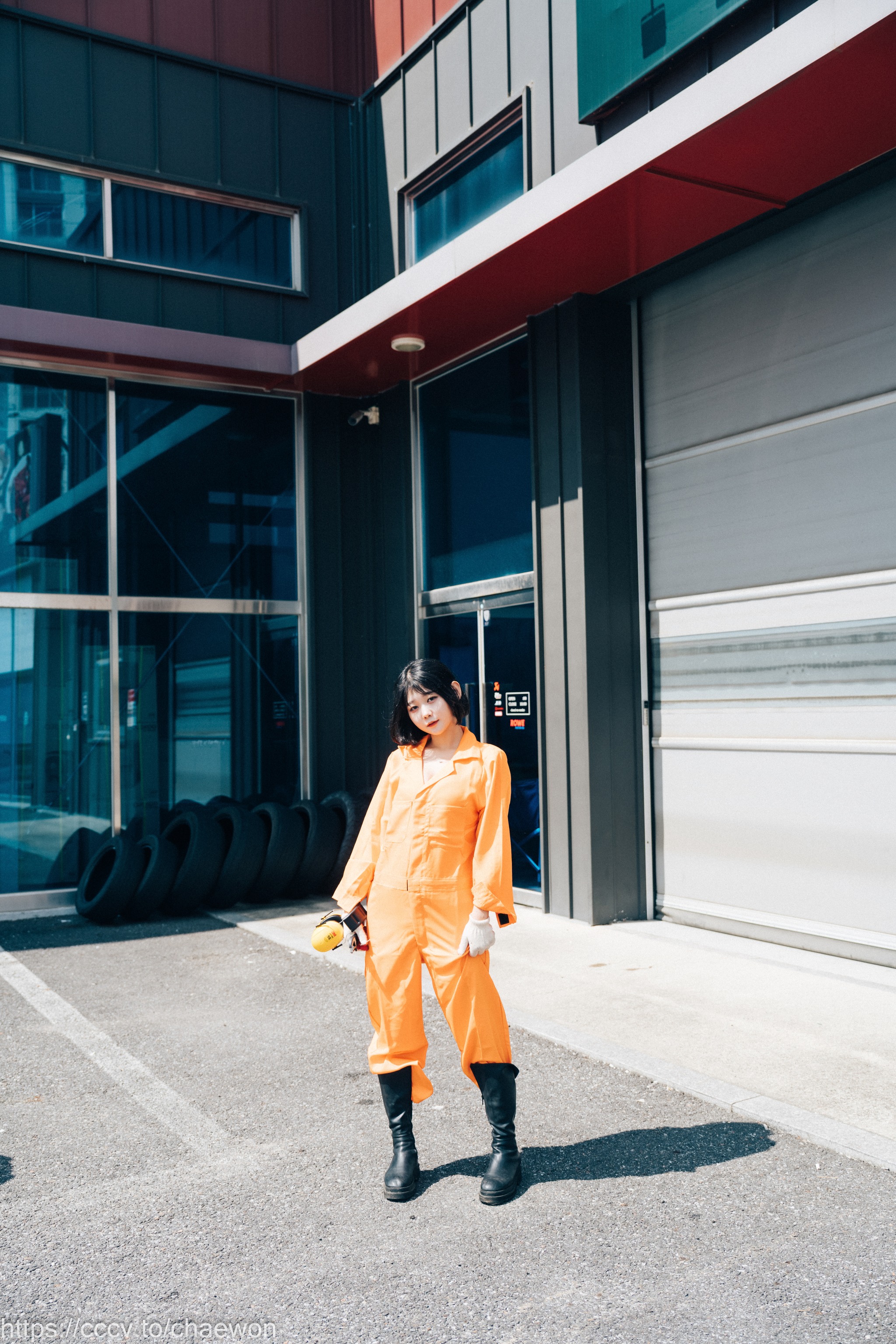 Zia - NO.105 (지아) [Loozy] Zia (지아) - Garage Girl[129P3V]-XikXak